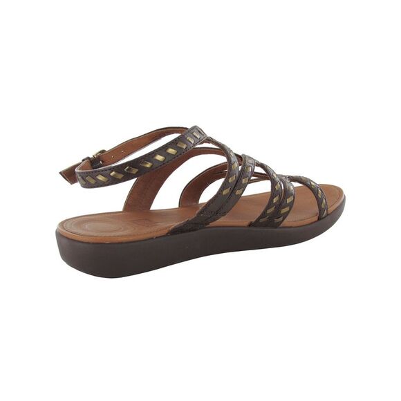Fitflop Womens 'Strata Whipstitch Leather Gladiator' Sandals - Picture 3 of 3